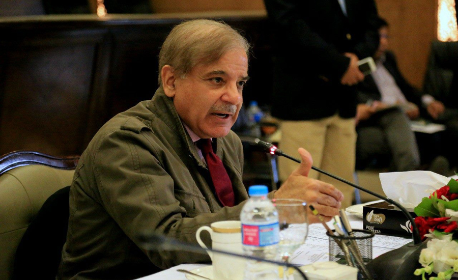 Entire nation on same page to thwart Indian aggression: Shehbaz Sharif