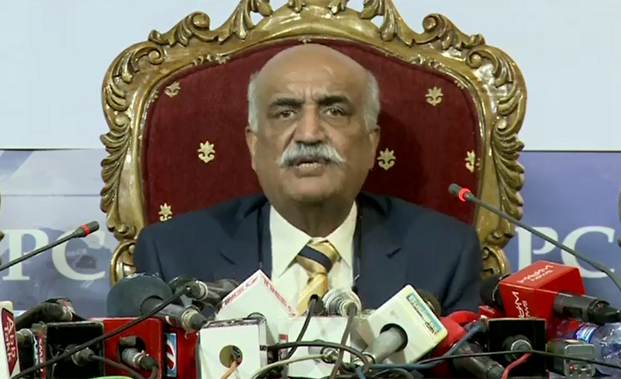 PTI gave Aitzaz’s name for presidential candidate: Khurshid Shah