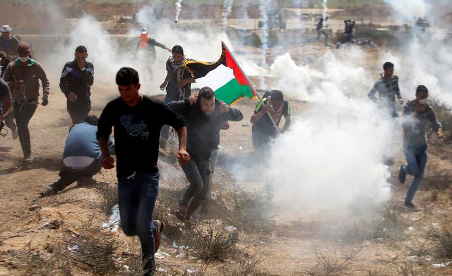 Israeli troops martyr Palestinian on Gaza border: Hamas