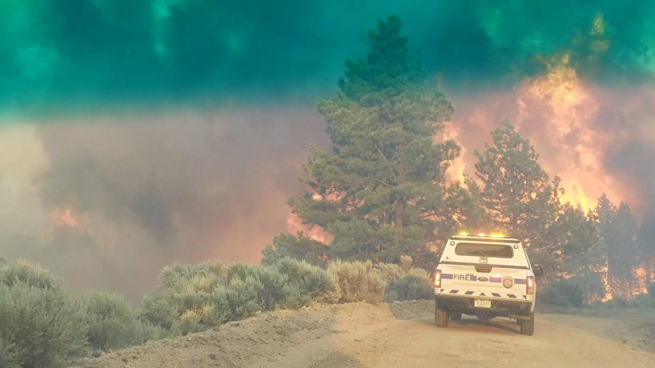 Fast-growing Northern California wildfire forces evacuations