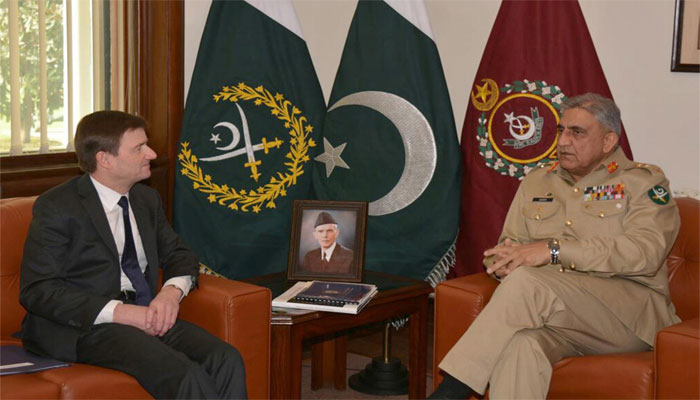 Outgoing US envoy calls on COAS Gen Bajwa