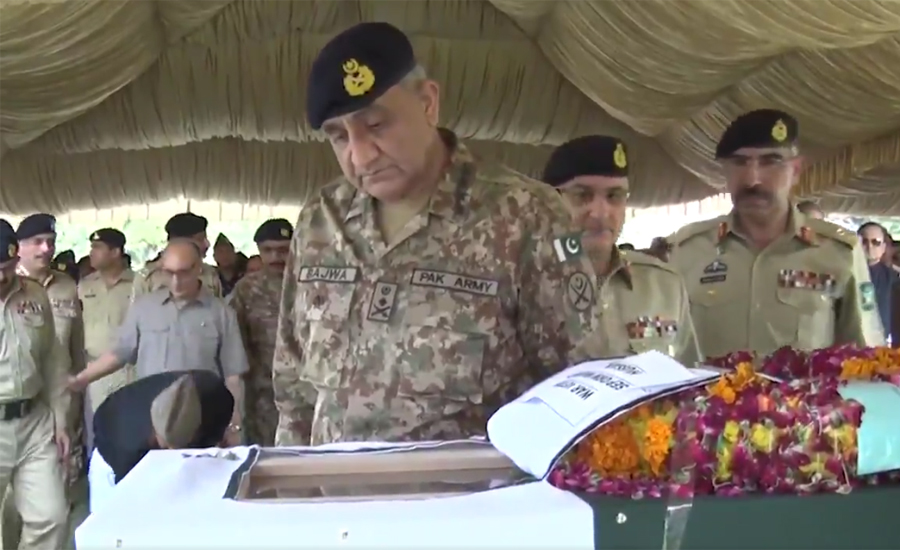 1965 War Hero Sepoy Maqbool Hussain buried with military honours in AJK