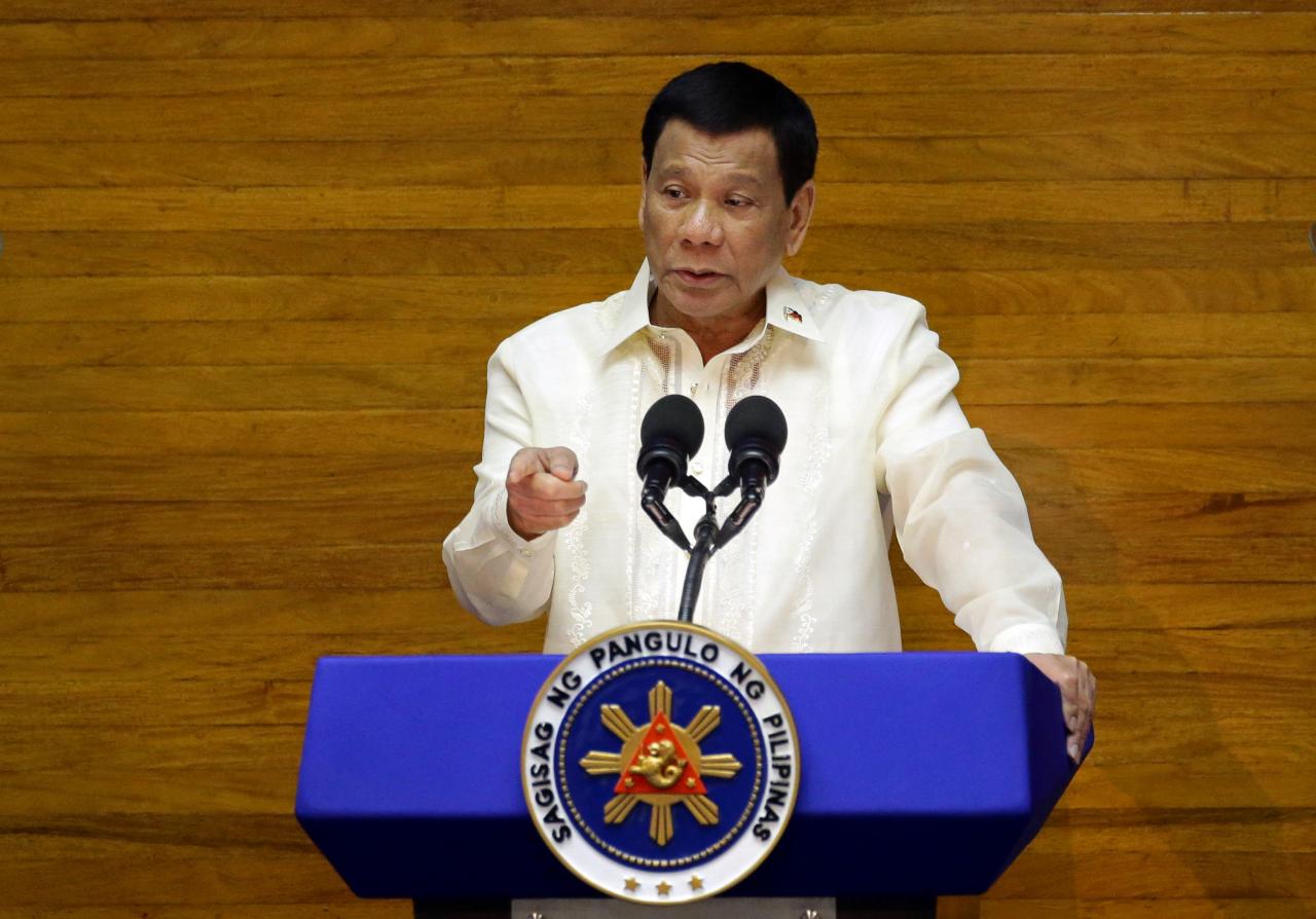 Duterte says Philippines better off run by dictator if he were not around