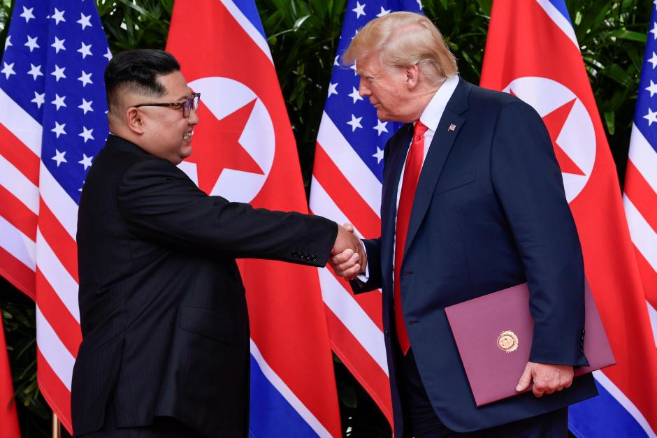 Trump hails Kim, sees no need to resume U.S.-South Korea war games