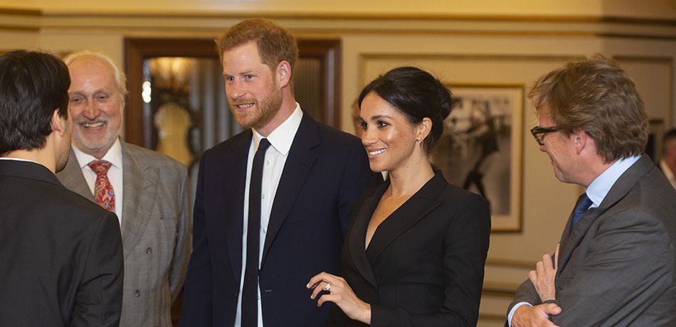 Prince Harry and Meghan attend hit musical Hamilton in London