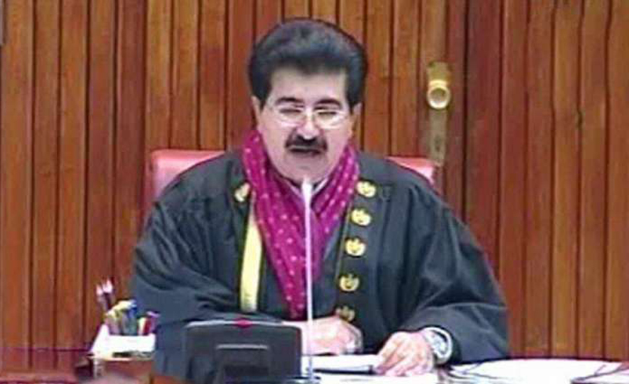 Sadiq Sanjrani declared eligible for becoming Acting President