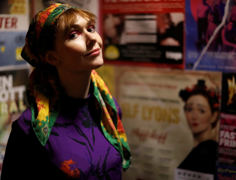 British comic Elf Lyons makes economics a laughing matter