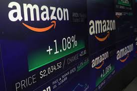 Amazon touches $1 trillion, on pace to overtake Apple