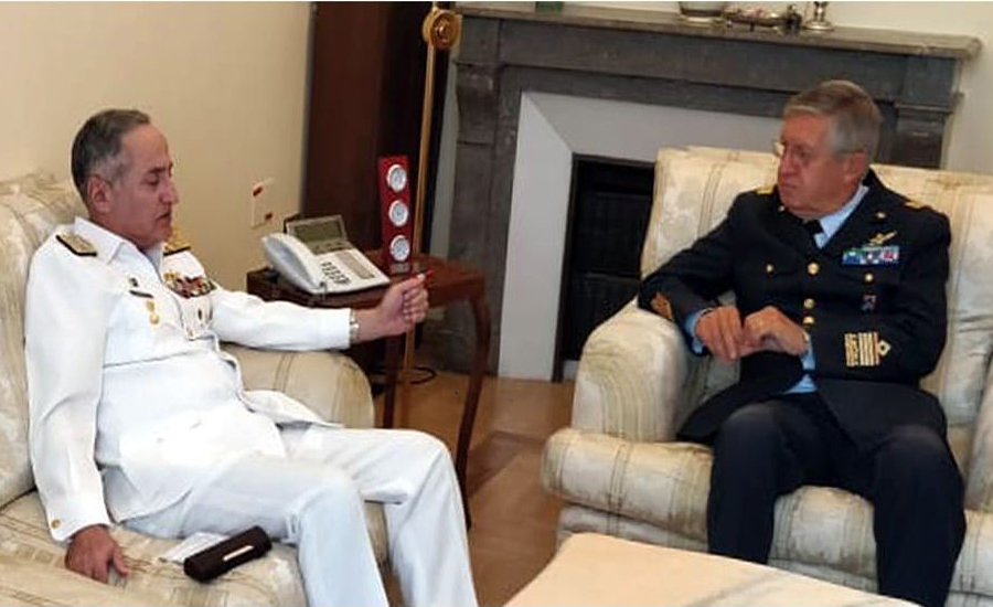 CNS Zafar Abbasi calls on Italian Chief of Defence General Staff