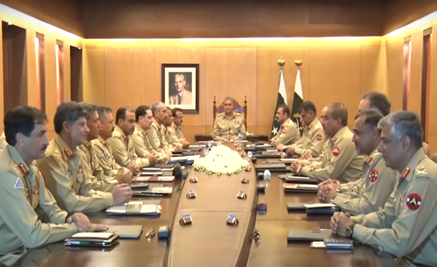 COAS Qamar Bajwa presides over 213th Corps Commanders’ Conference