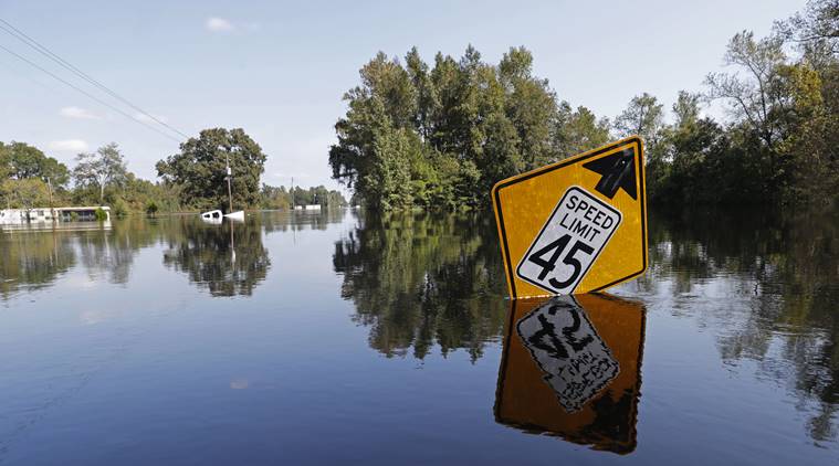 Rain-gorged river still poses flood threat in Hurricane Florence's aftermath