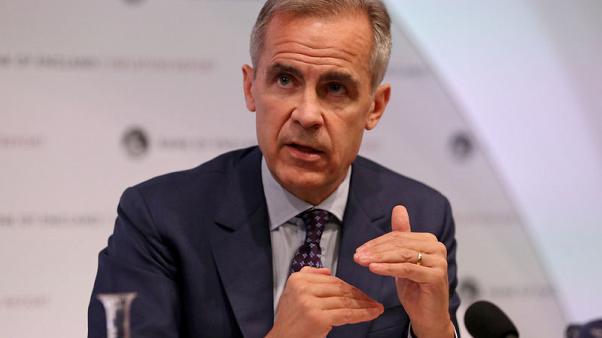 BoE's Carney sees 16 billion pound economy boost if Chequers Brexit deal approved