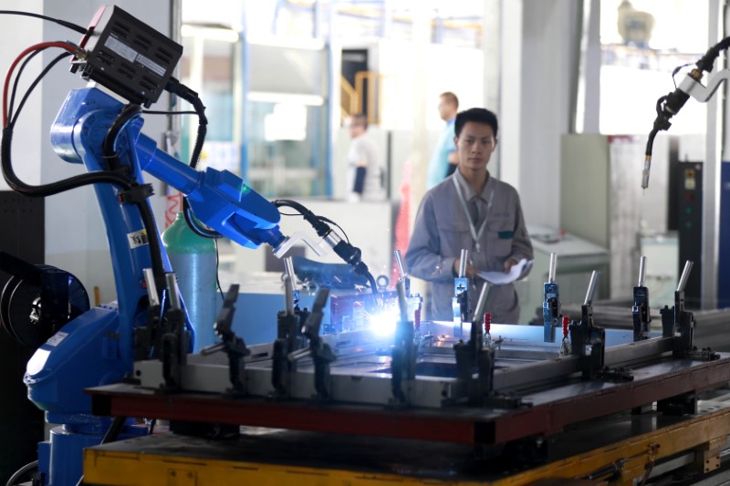 China industrial output tops forecasts, but investment growth sinks to new low