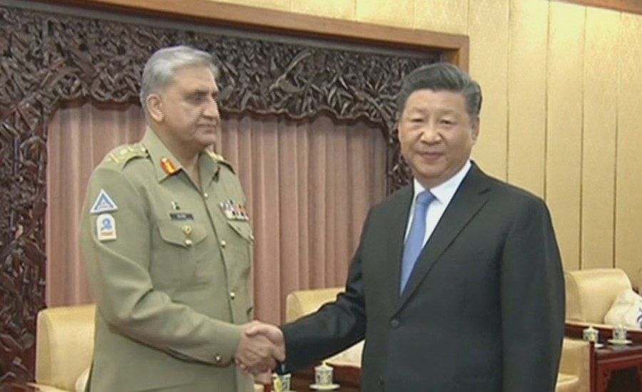 COAS Qamar Bajwa, Chinese President Xi Jinping discuss regional security