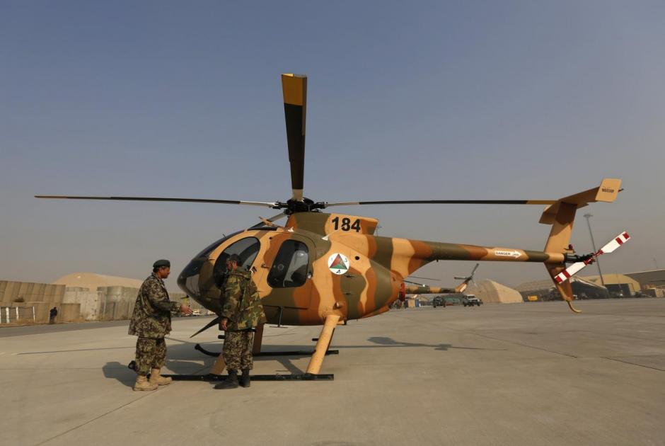 Afghan military helicopter crashes, kills all five aboard