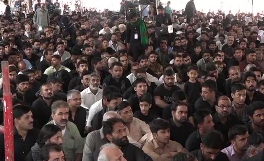 9th Muharram processions taken out across country