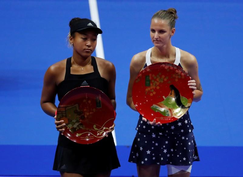 Pliskova upsets Osaka to win Tokyo final