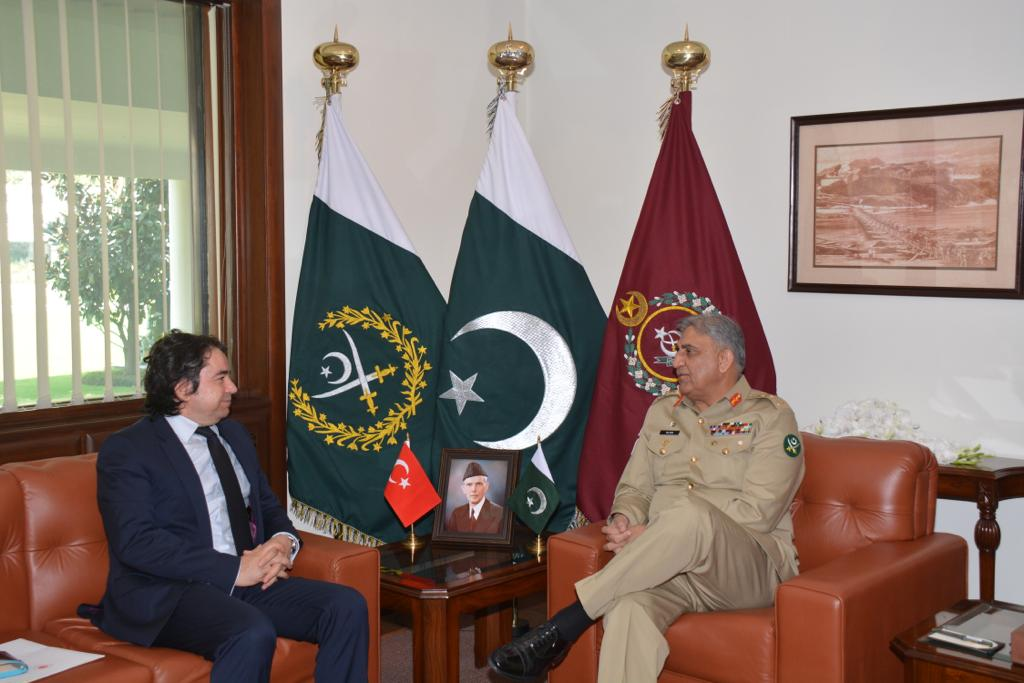 COAS, Turkish ambassador discuss regional security issues