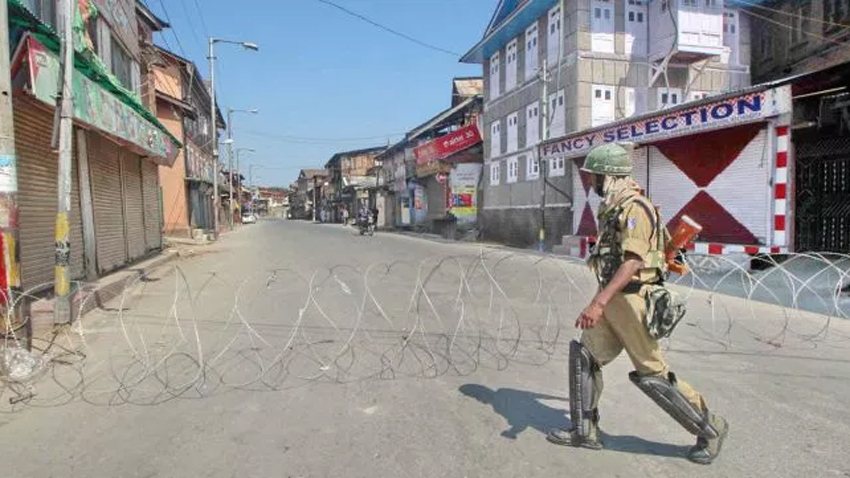 Shutdown in Occupied Kashmir against India's ill-treatment to Yasin Malik