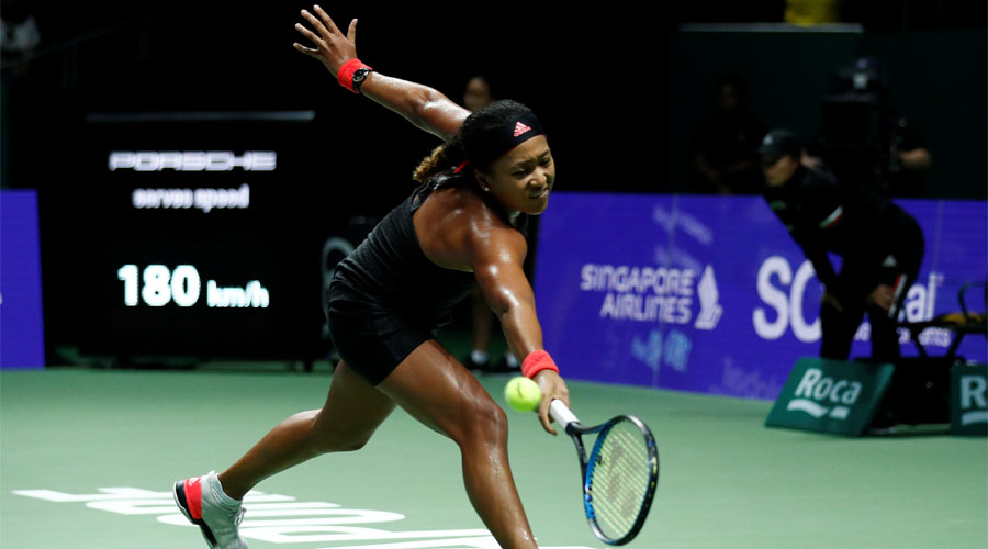 Tennis - Osaka pins Singapore losses on serving woes