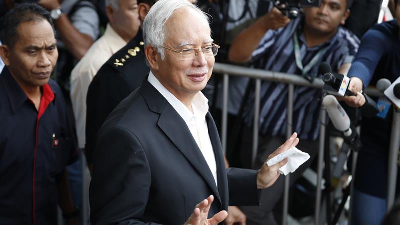 Wife of Malaysian ex-PM Najib charged with money laundering