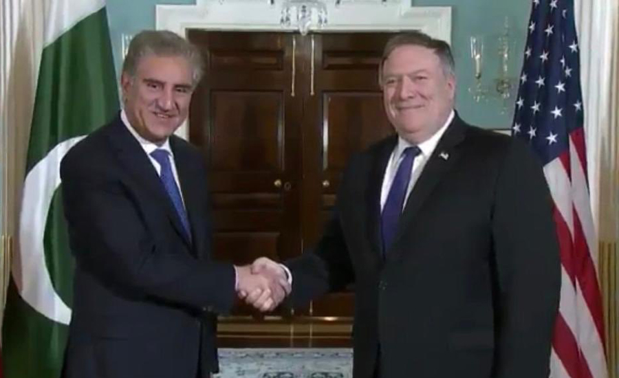 FM Qureshi, Mike Pompeo discuss bilateral ties, Afghanistan situation