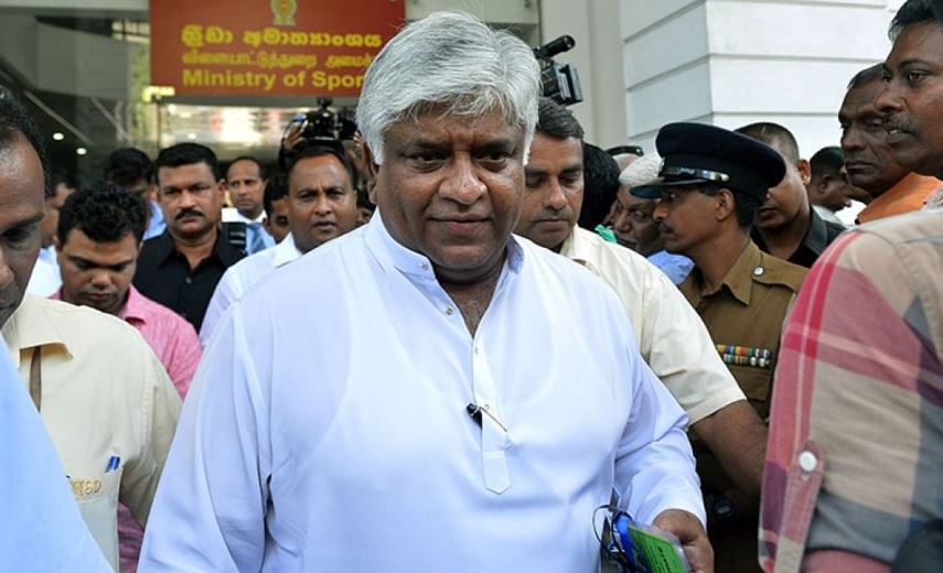 Former Sri Lanka cricketer Arjuna Ranatunga arrested