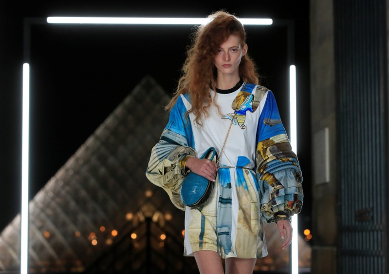 Vuitton brings intergalactic vibes to close of Paris Fashion Week