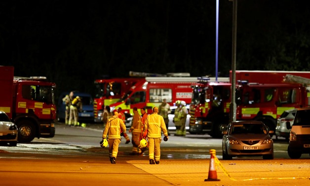 Leicester City football club owner's helicopter crashes outside stadium