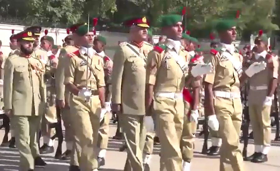 138th Long Course passing out parade at PMA Kakul