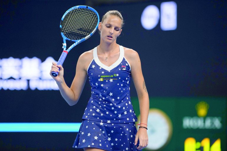 Pliskova sees off Lepchenko in Tianjin opener