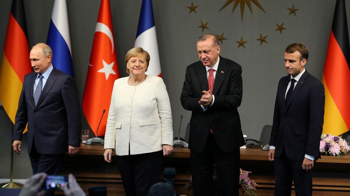 Russia, Germany, France and Turkey call for lasting ceasefire, constitutional meeting for Syria