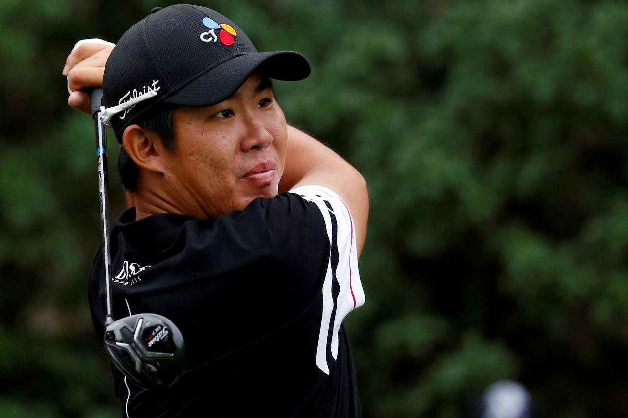 Golf: An puts Asia on the map with Australian Open lead