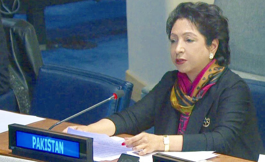 Maleeha apprises UN of drive against defamation of religions in Pakistan