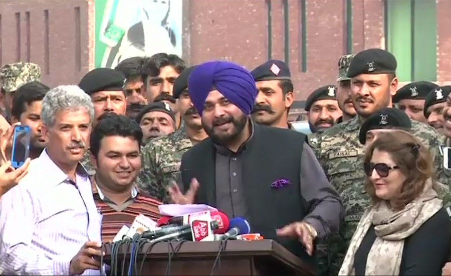 Seed sowed by PM Imran Khan has become a plant today: Navjot Singh