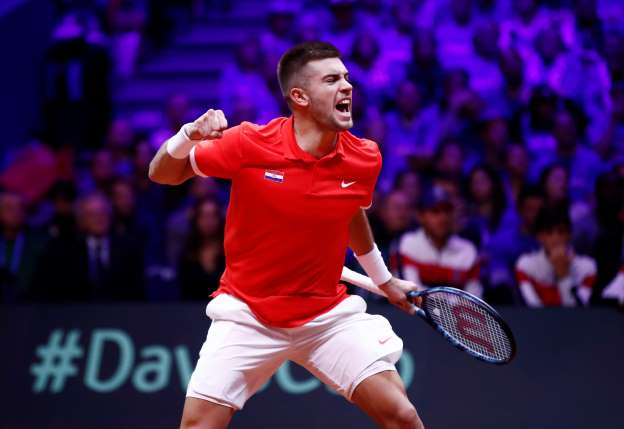 Coric, Cilic put Croatia in charge of Davis Cup final