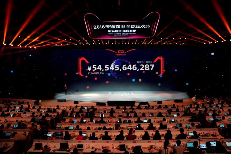 Alibaba Singles' Day sales hit $10 billion in first hour