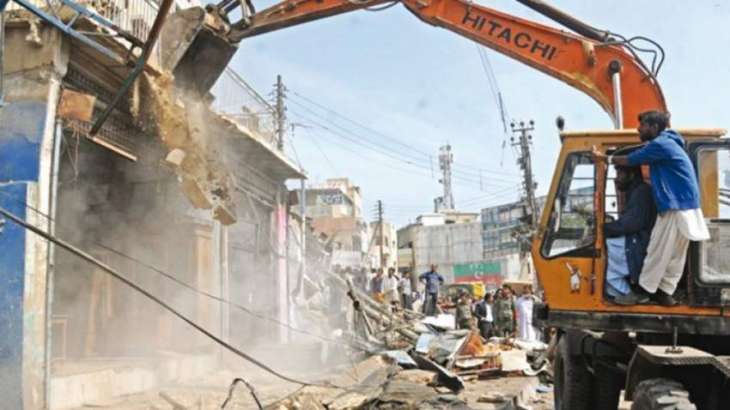 Grand anti-encroachment operation begins in Karachi