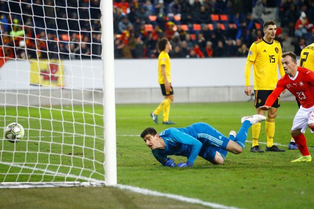 Swiss reach UEFA Nations League semis with famous win over Belgium