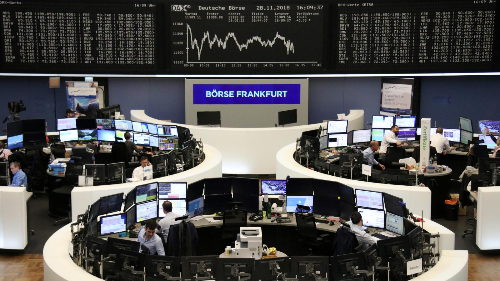 European shares fall on doubts over US-China trade truce