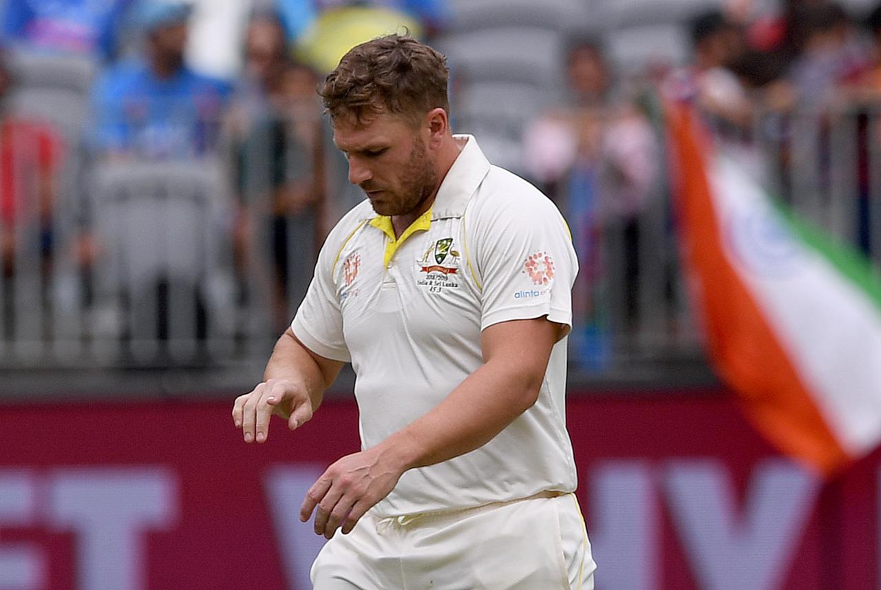 Australia's Finch cleared to bat on pivotal fourth day