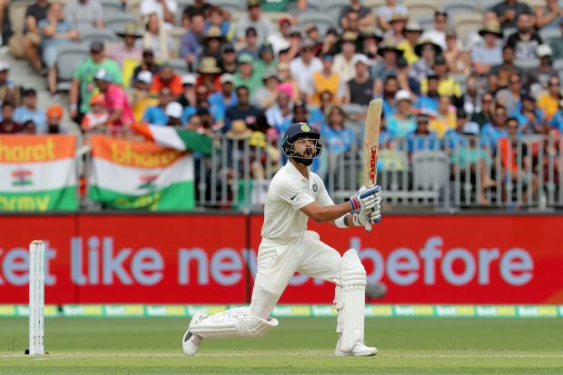 Kohli leads India's fightback in Perth