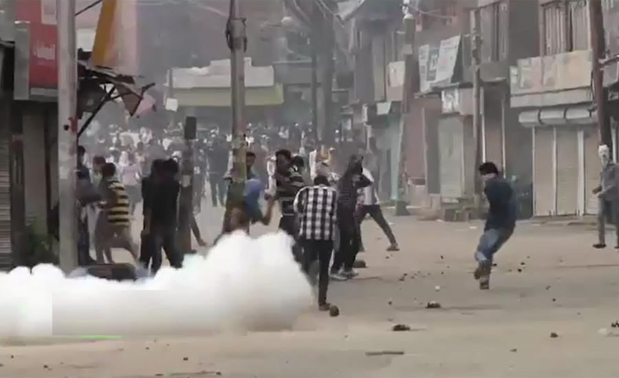 Indian troops martyr one more youth in IOK