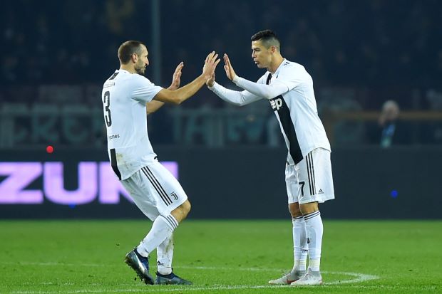 Ronaldo penalty wins Turin derby for relentless Juve