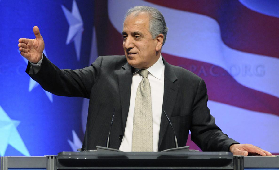 US special envoy Zalmay Khalilzad arrives in Islamabad