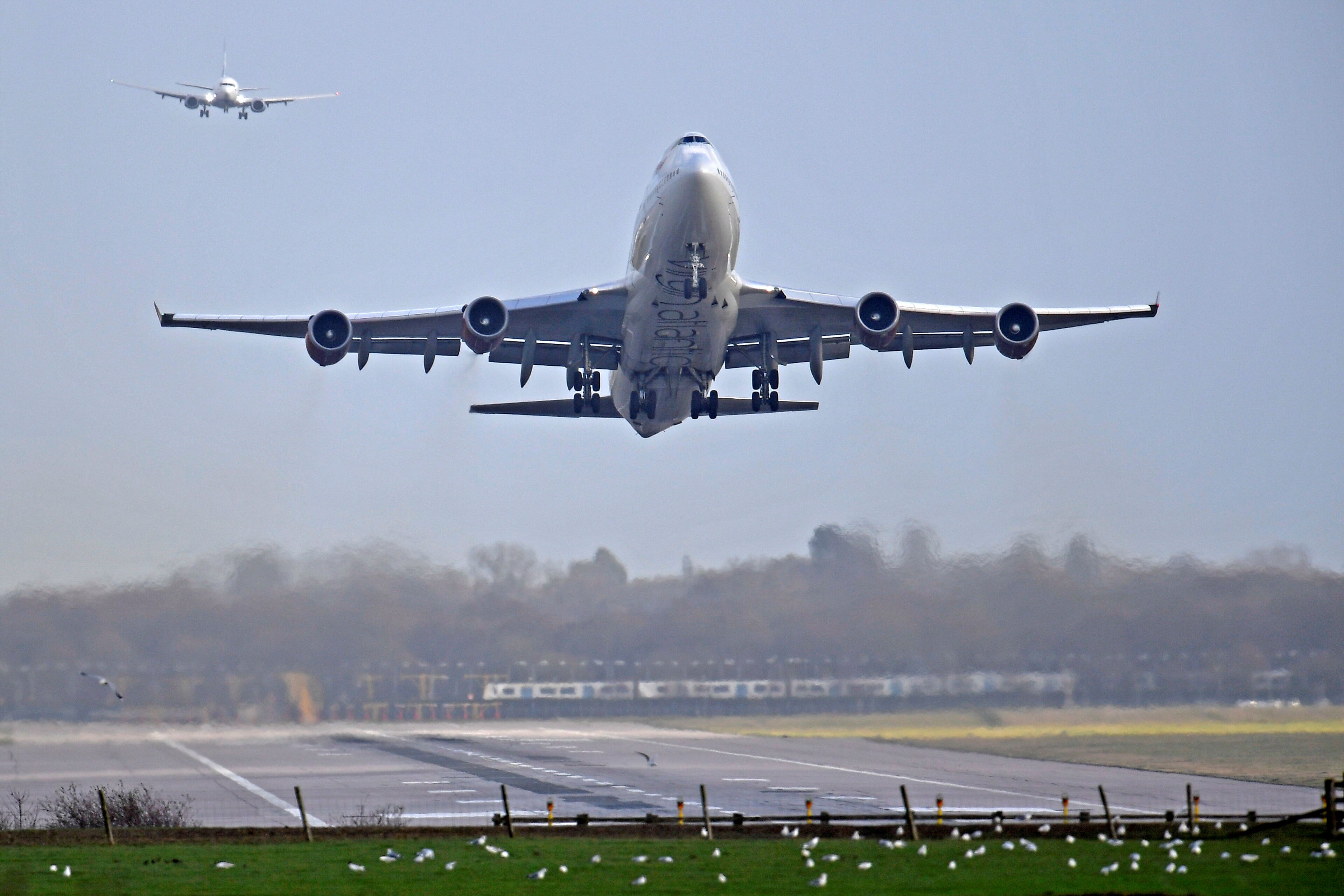 London's Gatwick airport halts flights again after new report of drone