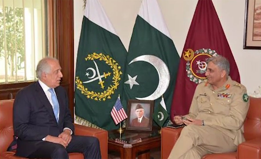 US Zalmy Khalilzad envoy, COAS discuss regional security matters