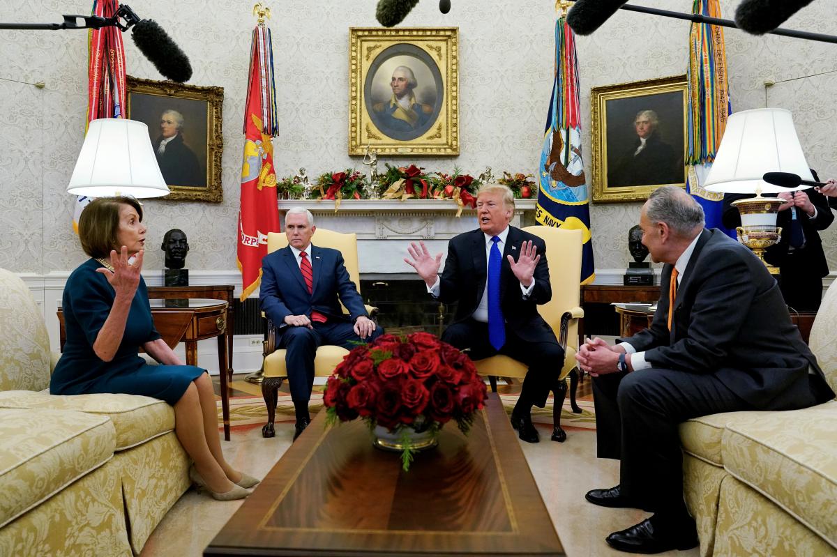 Trump, Democrats spar over shutdown with no deal in sight