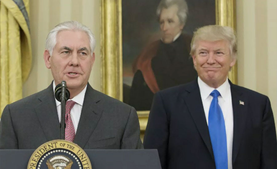 Trump calls Tillerson 'dumb as a rock' and 'lazy'