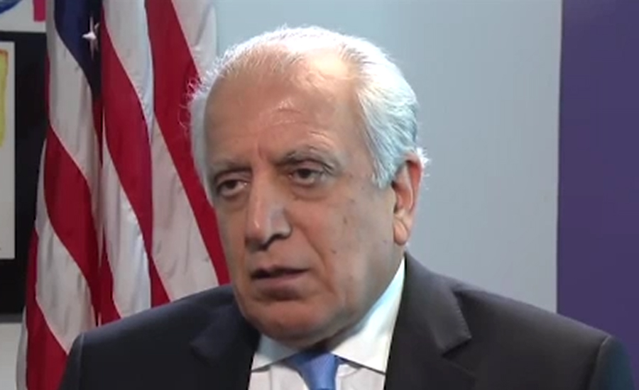 US envoy Zalmay Khalilzad to arrive in Pakistan tomorrow